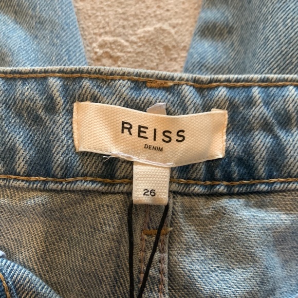 Reiss Elle-High Rise Straight Jean - Picture 7 of 9
